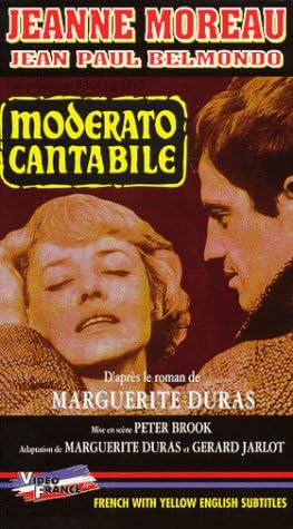 Moderato cantabile [VHS] : Jeanne Moreau, Jean-Paul Belmondo, Pascale ...
