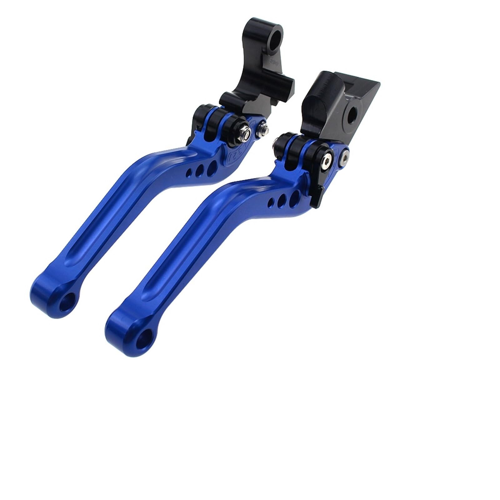 Ktebnwosd Short Blue For Ho&Nda Vfr 1200/F 2010-2014 Motorcycle Adjustable Handles Lever Long/Short Brake Clutch Levers Brake Clutchs Levers