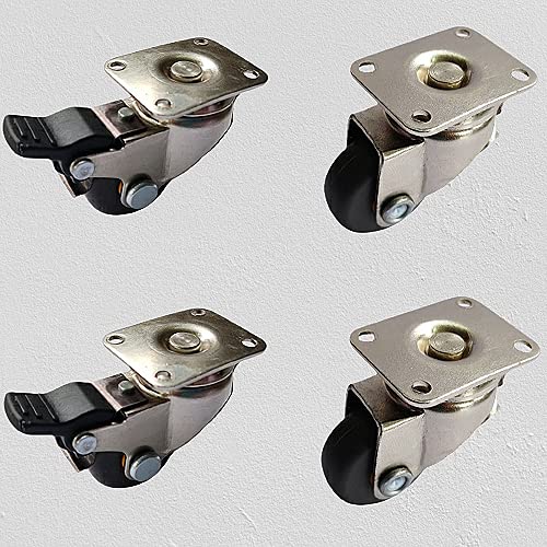 See full amazon price history chart for Heavy duty Caster Wheels with soft Swivel Revolving 360 degree Rotation Top plate Silent High Grip Ball Bearing Wheel Castors 2 Break + 2 Without Break Set of 4 pc (28 MM) Heavy duty Caster Wheels with soft Swivel Revolving 360 degree Rotation Top plate Silent High Grip Ball Bearing Wheel Castors 2 Break + 2 Without Break Set of 4 pc (28 MM) (B09BL4BVWG) Amazon Price History, Amazon Price Tracker