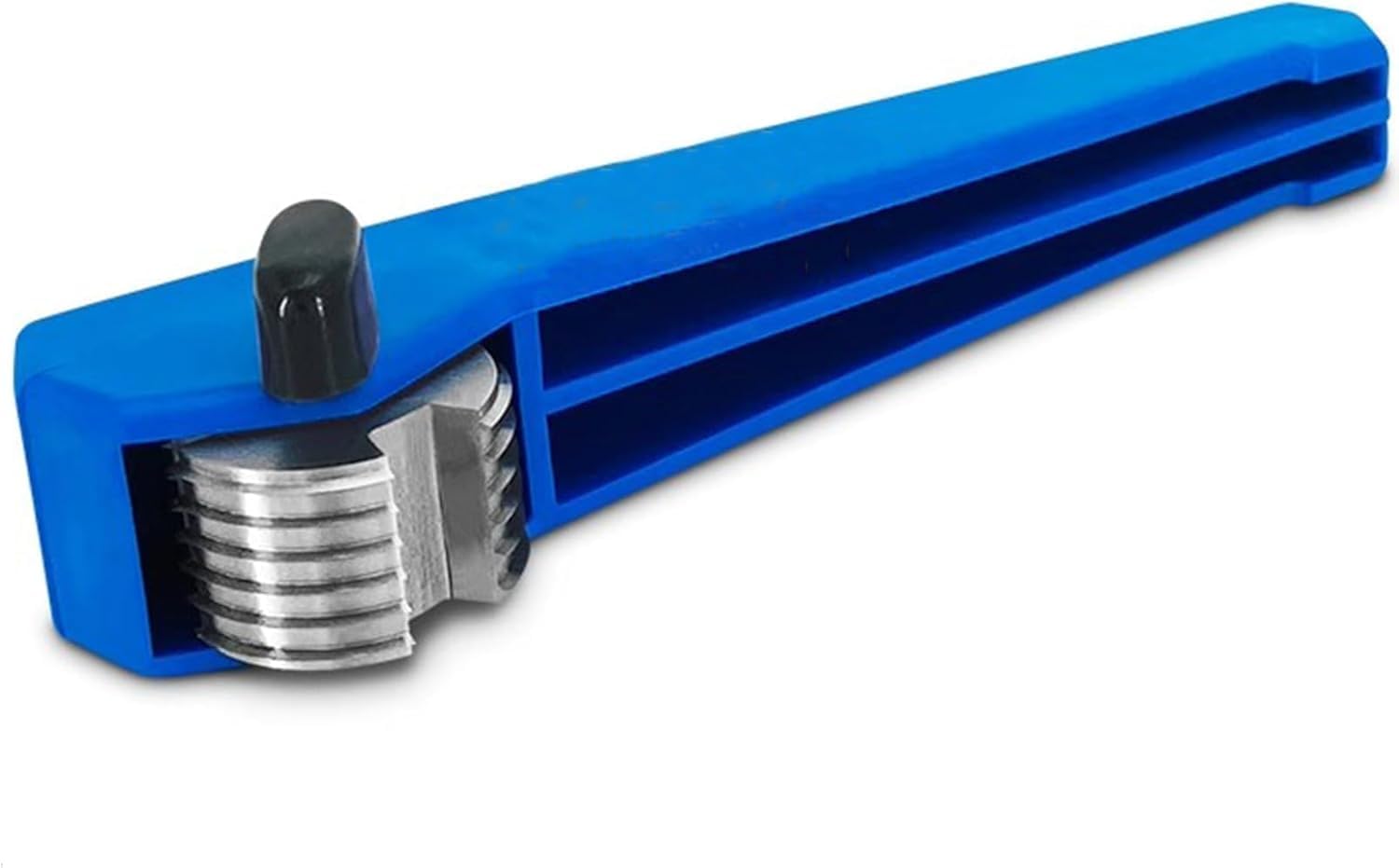 Probador de adherencia de escotilla cruzada, trazador de película de pintura con cuchillas de 2 mm, 5 dientes, incluye caja de almacenamiento de plástico para uso en laboratorio
