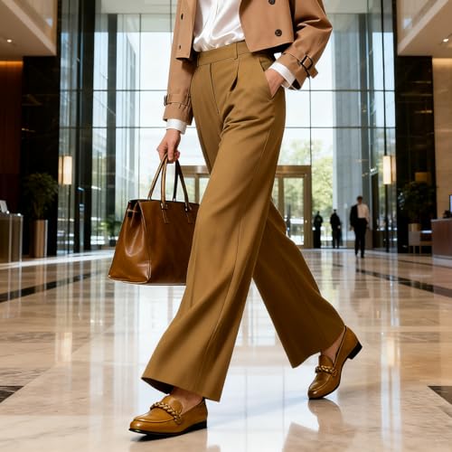 Image of MOOMMO Women Comfortable Suede Loafer Flats Round Closed Toe Slip On Penny Loafers Knitted Strap Oxford Loafer Shoes for Office Ladies Work Daily Casual Club Driver Flats Spring Elegant 4-11 M US
