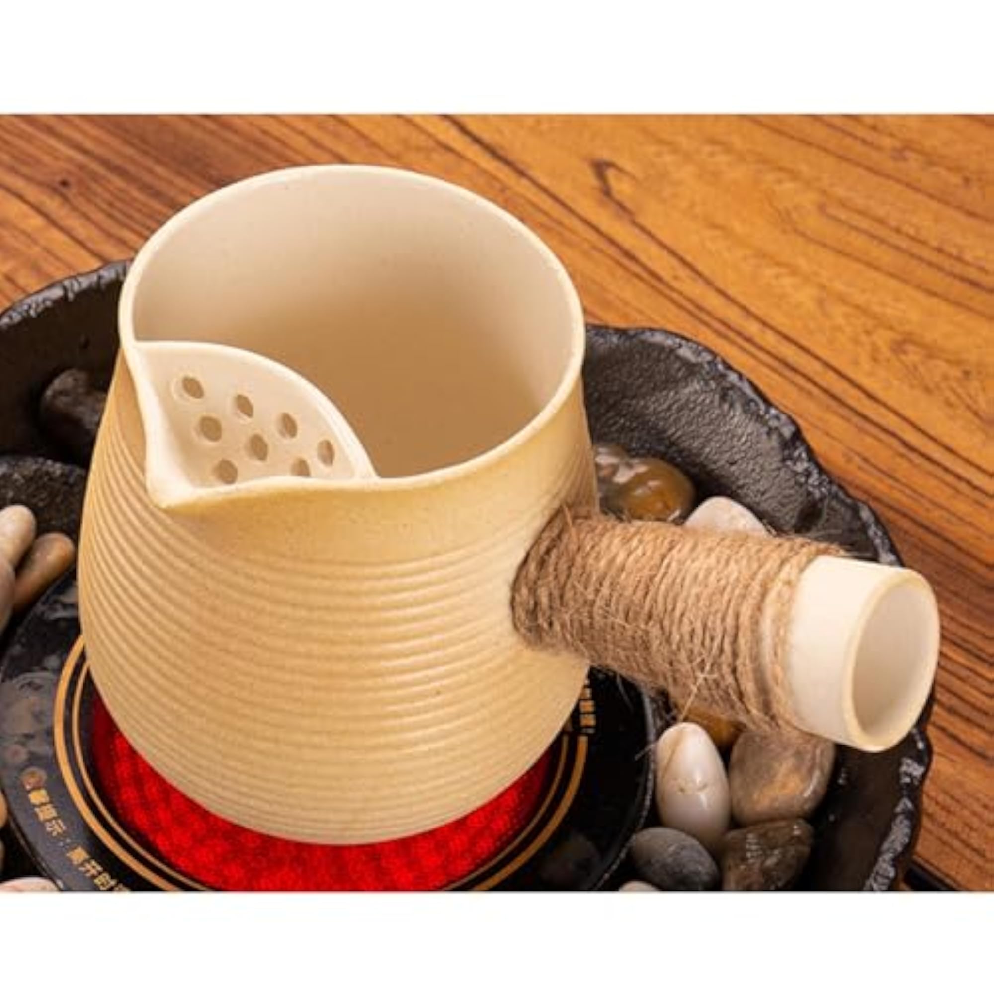 Porcelain Tea Pot, Blooming Loose Tea Leaf Kettle