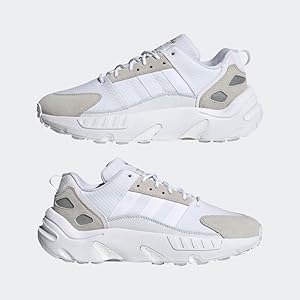 adidas Originals Mens ZX 22 Boost White/White/Crystal White adidas Originals Mens ZX 22 Boost White/White/Crystal White