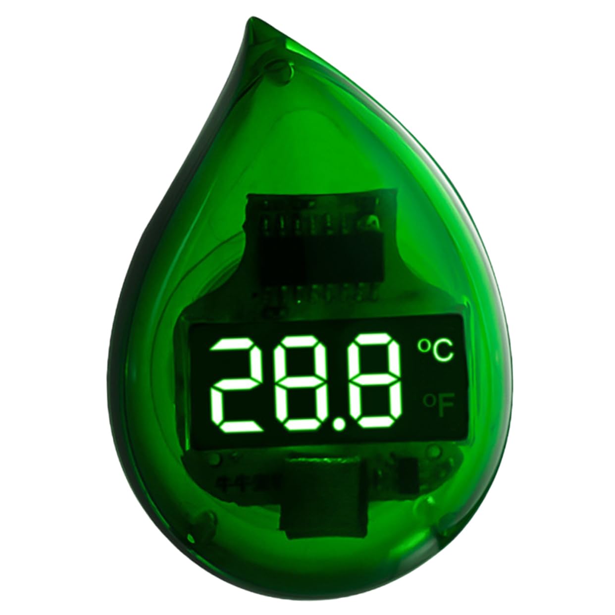 OFFSCH Mini Thermometer for Fish Tank Digital Aquarium Supply Reptile Tank Temperature Monitor