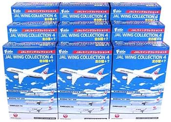 Amazon | 【9SET】 エフトイズ JALウイングコレクション Vol.4 Amazon | 【9SET】 エフトイズ JALウイングコレクション Vol.4