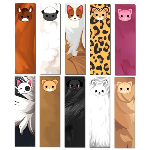 Image of Posternet Bookmarks For Book Lovers Set Of 10 Pcs Designed Theme Printed Bookmark (Pack of 10)