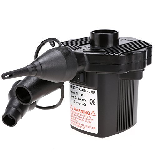 Buy Homdox AC/DC QuickFill Electric Air Pump Mini Inflator/Deflator