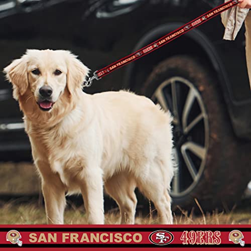 Nfl Pet Leash San Francisco 49ers Dog Leash Medium Football Team Leash for Dogs  Cats a Shiny  Colorful Cat Leash  Dog Leash Licensed by the Nfl  Cucciolini Doodles Nfl pet leash san francisco 49ers dog leash medium football team leash for dogs  cats A shiny  colorful cat leash  dog leash licensed by the nfl   cucciolini doodles