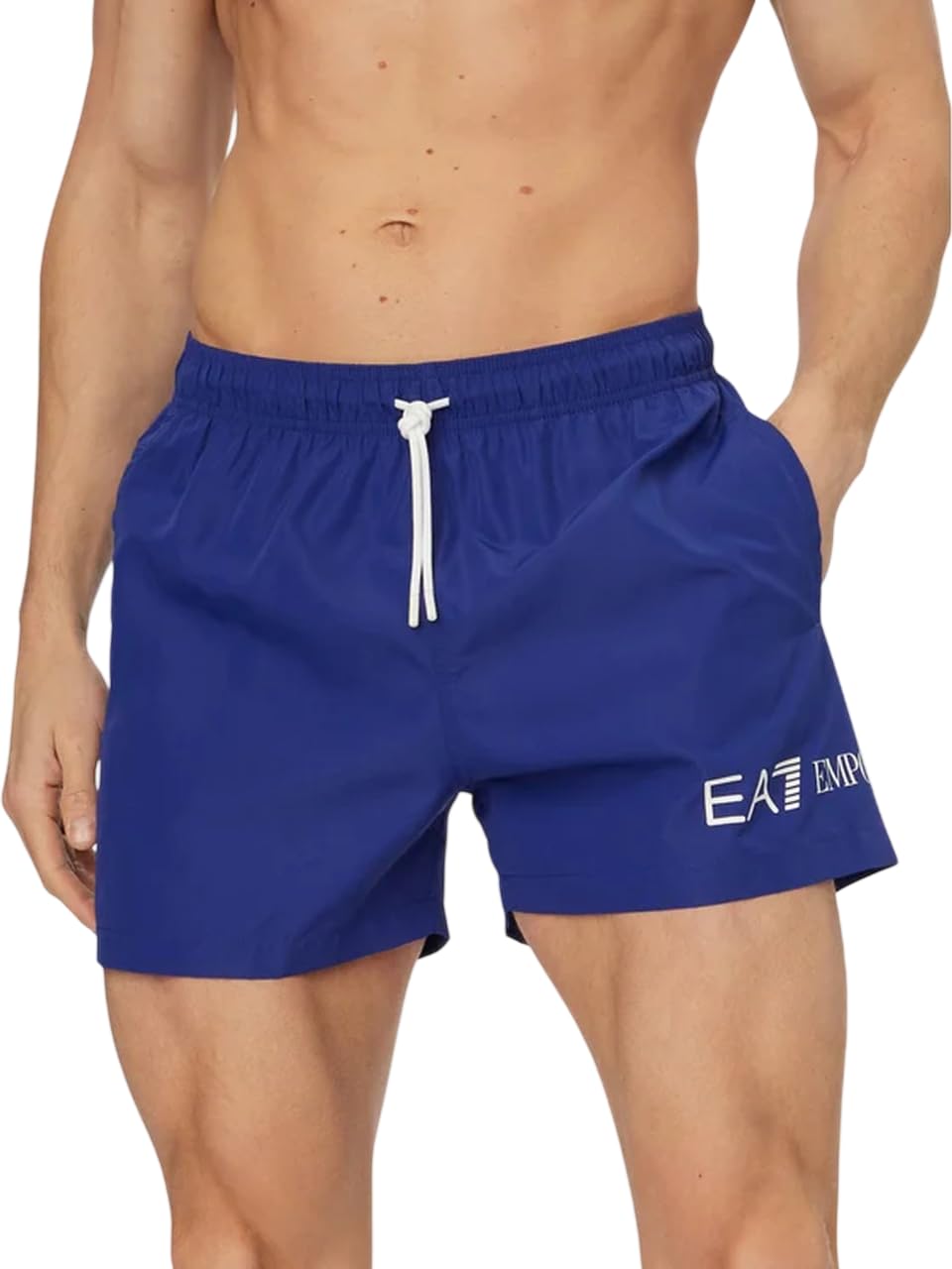 EA7 Emporio Armani - Bañador bóxer para hombre con logotipo ASV 7M002000AF13049 8056643416625 - XXL
