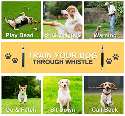 Generic Dog Whistle With Adjustable Strap Lanyards – 2 Pack Dog Whistle To Stop Barking Neighbour’S Dog – Stainless-Steel Dog Training Whistle With High Frequency thumb #4