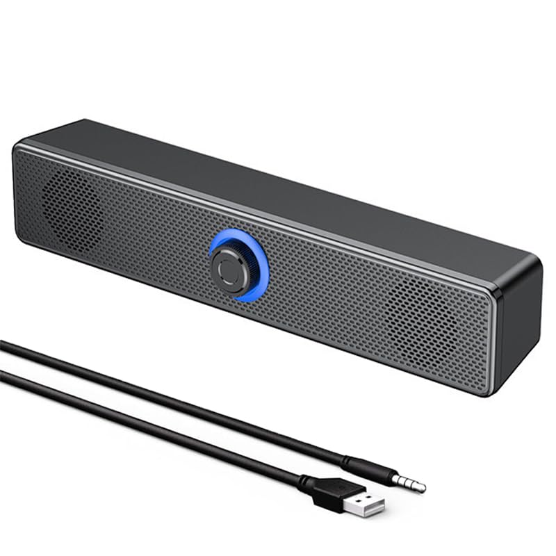 DURNYDT USB-Computerlautsprecher, pc Boxen, 3,5 mm Aux,...