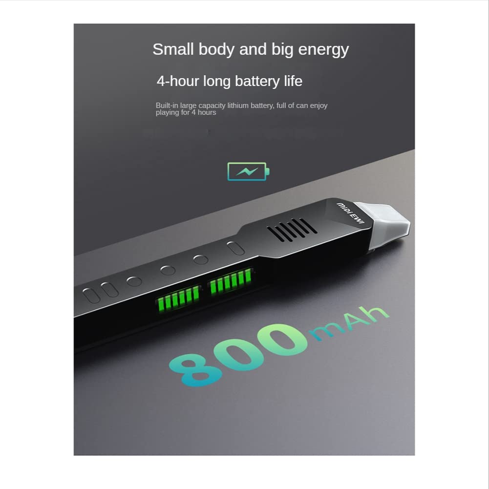 Mini Sassofono Mini Strumento Un Fiato Elettronico Digitale Utilizzato per Imitare Vari Suoni Come Il Flauto - Nero