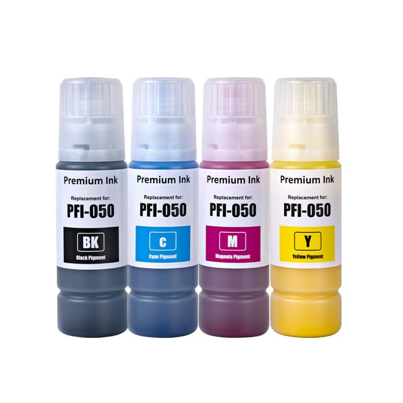 Encre PFI-050 Y Yellow pour imprimer vos plans de maison sur imagePROGRAF TC-20M