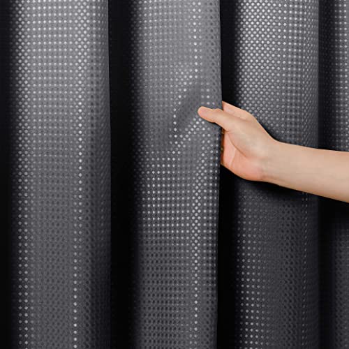 Naturoom Black Shower Curtain Black And White Ombre Bath Shower Curtains For Bathroom thumb #1