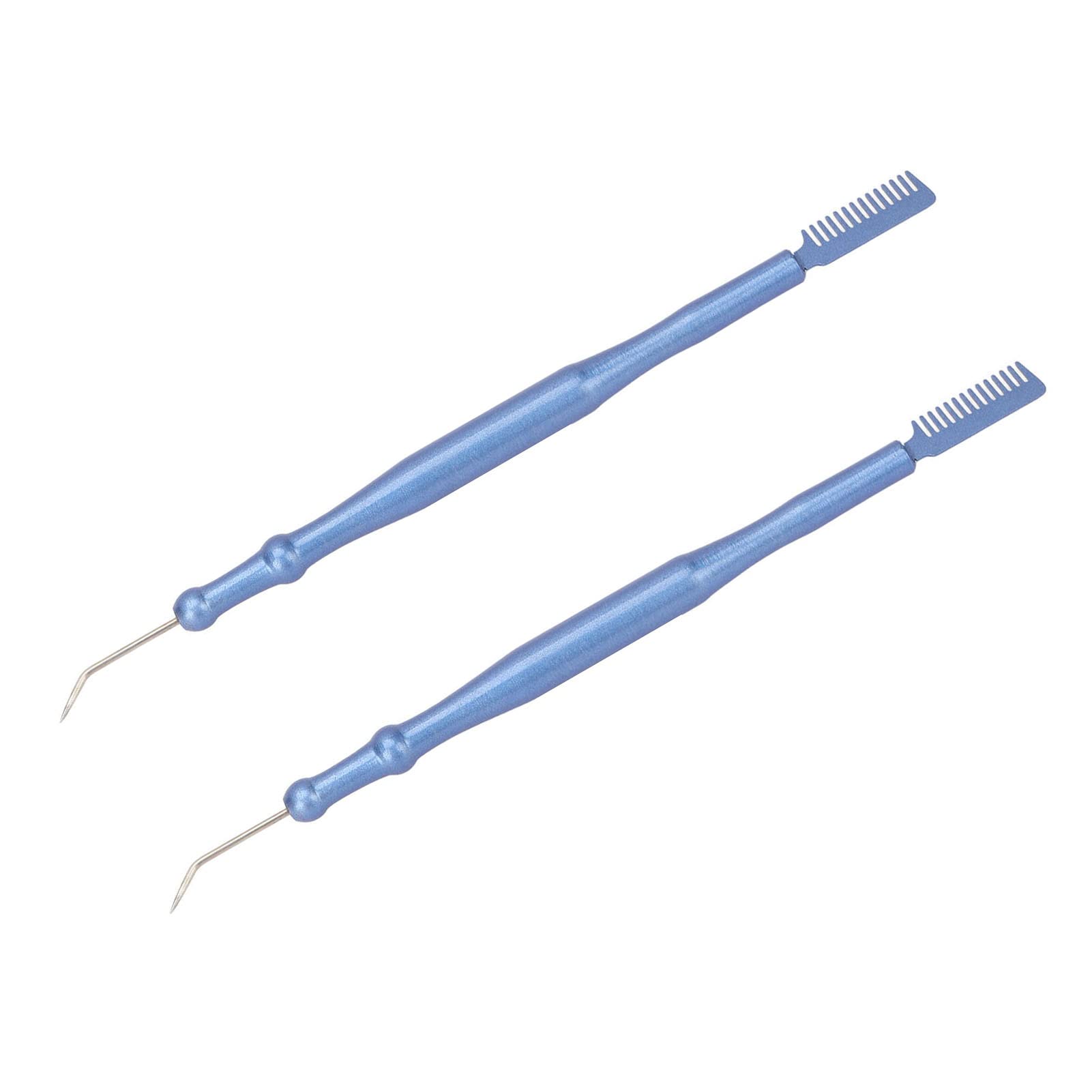 Herramientas para Permanente de Pestañas, Herramientas para Levantar Pestañas, Compactas, Portátiles para el Hogar, 2 uds. (BLUE)