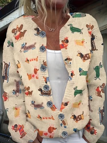 Cardigan Sweaters for Women – Cute Knit Button Down Long Sleeve Cozy Fall Winter Cardigan2