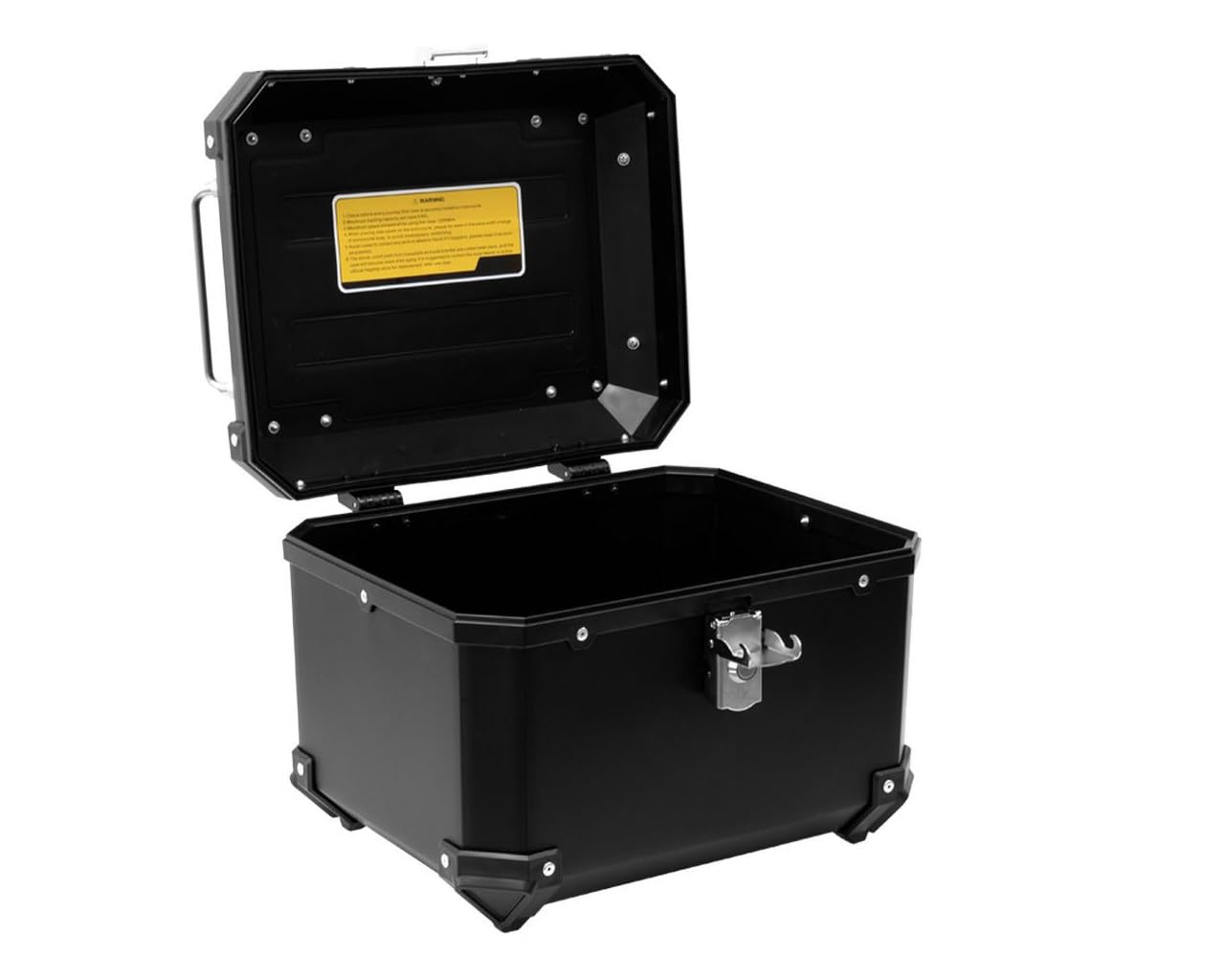 X-Plor Top case plastica, 38 lt. Black