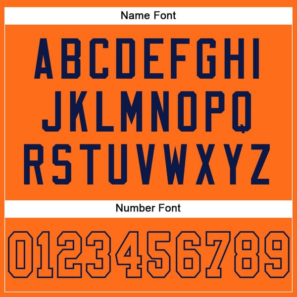 Customized Football Jersey, Custom Football Jersey, Orange Orange-Navy Mesh Football Jersey, Football Jerseys for Men, Personalized Football Jersey, Personalized Jersey, Football Jerseys
