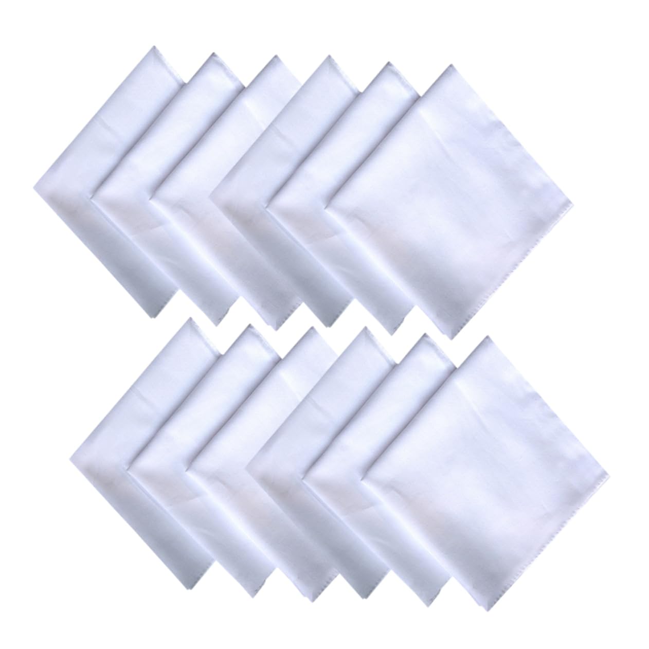 COLLBATH Cotton Tie-dye Painting Handkerchiefs Square Towels Set Lightweight Compact for Diy Projects