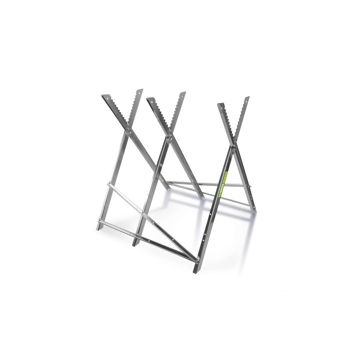 VITO Chevalet de Sciage Pliable Métal Pro – Support de Coupe de Bois Bûches 300 mm – Chevalet de Tronçonnage Sécurisé 200 kg – Stable, Robuste et Facile à Ranger