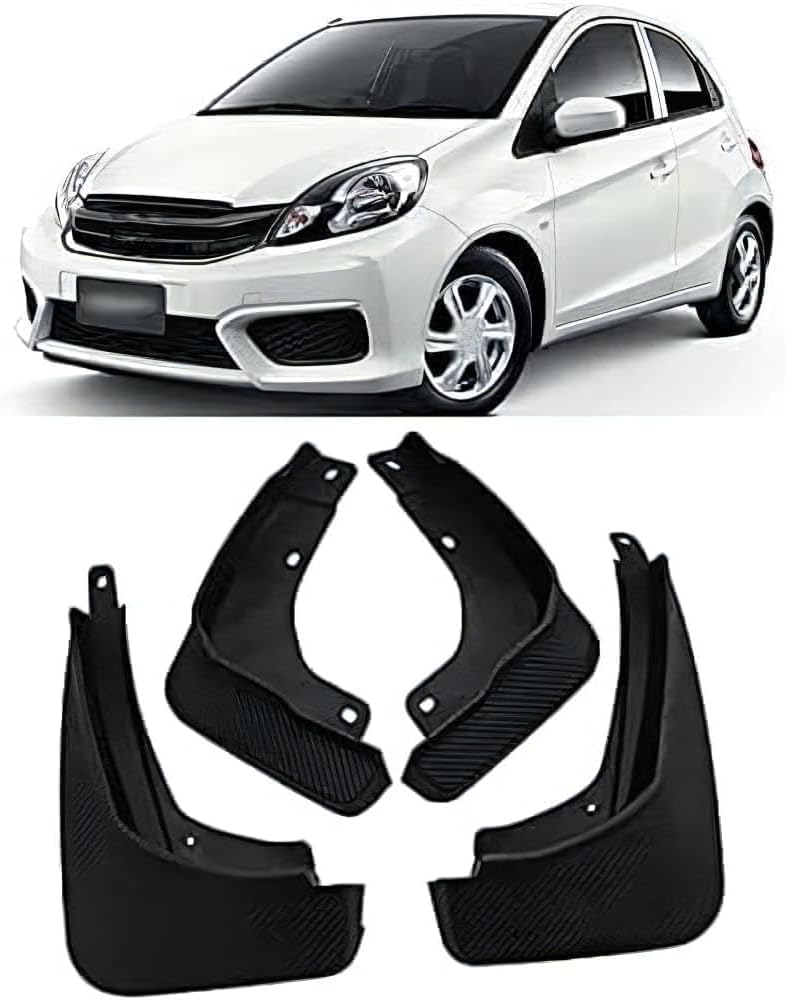 ZanLIn Car mudguard suitable for Brio RS 2018, Mud Flaps Splash Guards Replacement Decorative Mudguard Wheel Baffle Protection