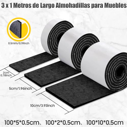 Comparativas de Protectores de piso para patas de muebles los más recomendados. 2 Imagen adicional