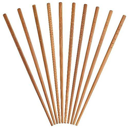 Pure Oriental Bamboo Chopsticks Pack of 10 (Pack of 4)
