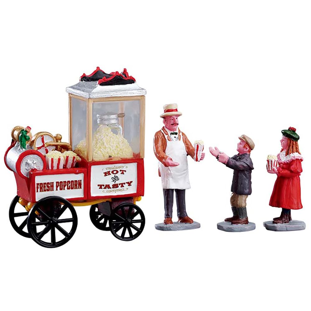 Lemax Christmas Village Popcorn Vendor