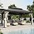 LAUSAINT HOME Outdoor Hardtop Gazebo for Patios 12x16ft, Permanent Heavy Duty Metal Double Roof Pavilion with Aluminum Frame & Enclosed Curtains and Mosquito Nettings for Lawn and Garden, Brown Metal