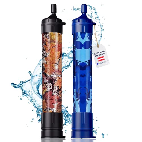 AQUAB® Wasserfilter Outdoor Survival Militär...