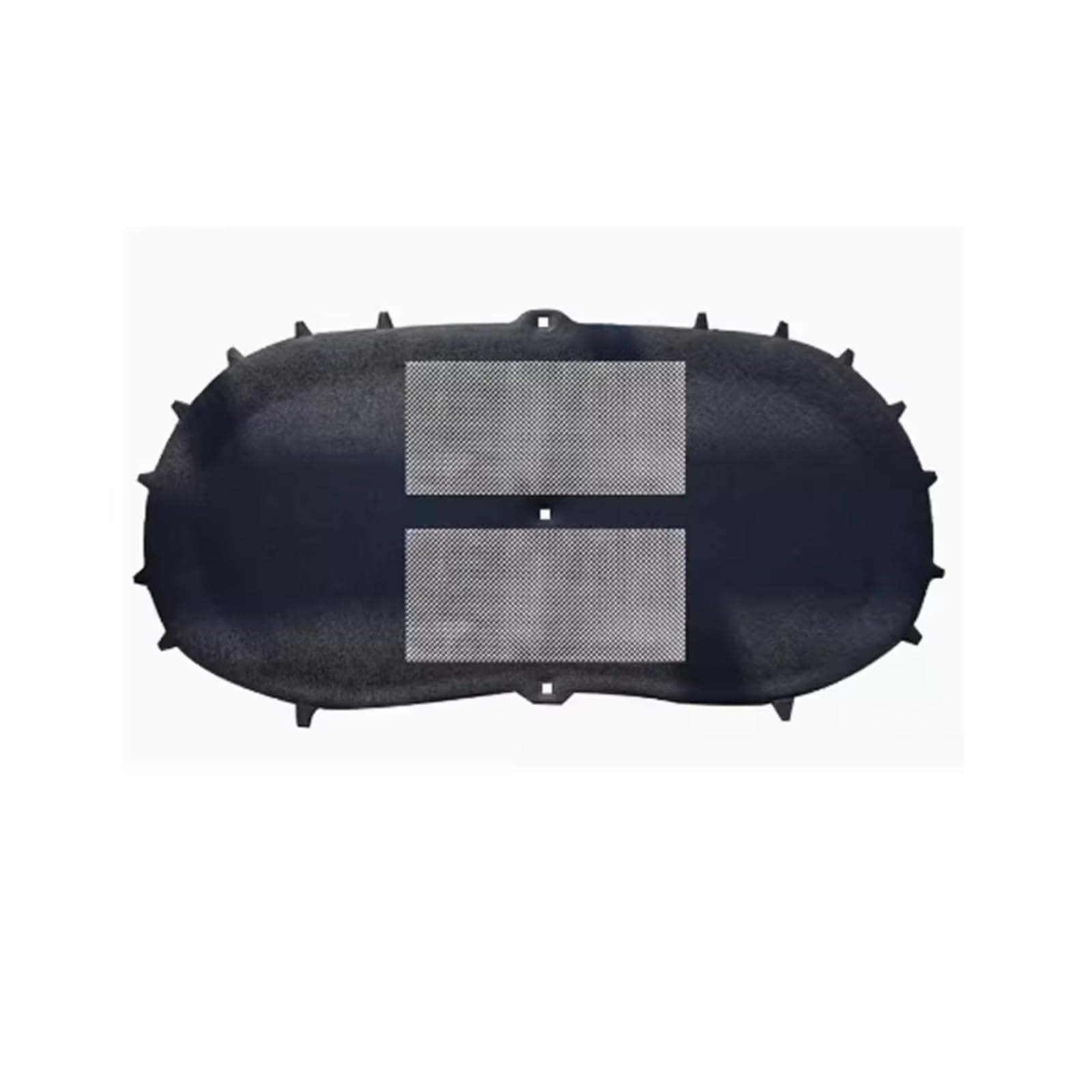 Car Soundproof Pad Hood Engine Insulation Pad Soundproof Heat Cotton Cover Liner Thermal Mat Accessories Compatible with VW for Tiguan 5N 2007-2016(Style B)