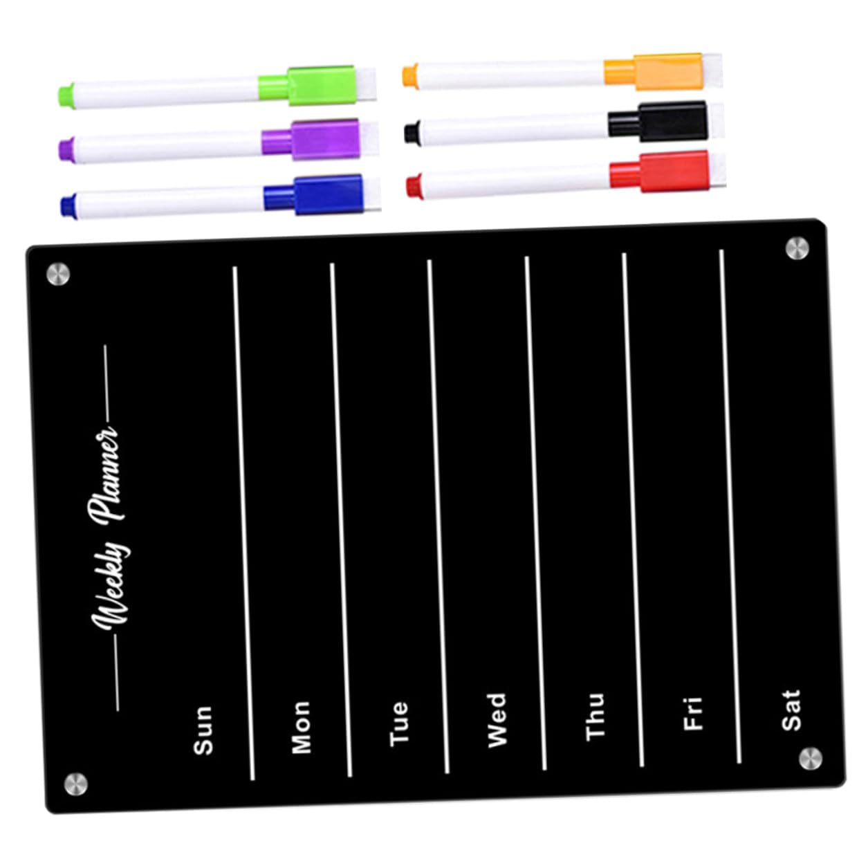 Magnetisches Wochenplaner Whiteboard A3 Magnetische Planungs Tafel Abwischbar Kühlschrank Organizer Für Zuhause Und Büro