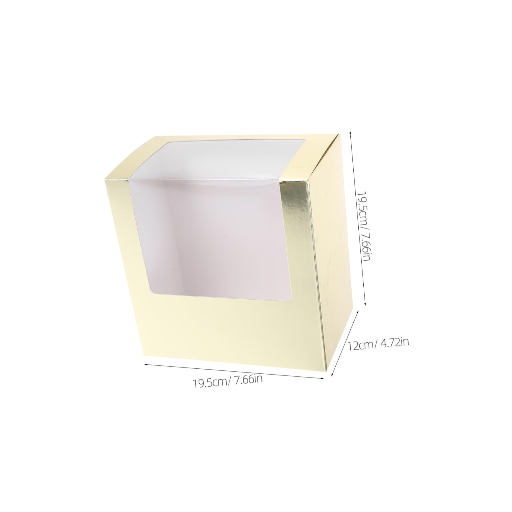 WRITWAA Organize Your Hats 2pcs Hat Boxes with Window Baseball Cap Storage Organizer
