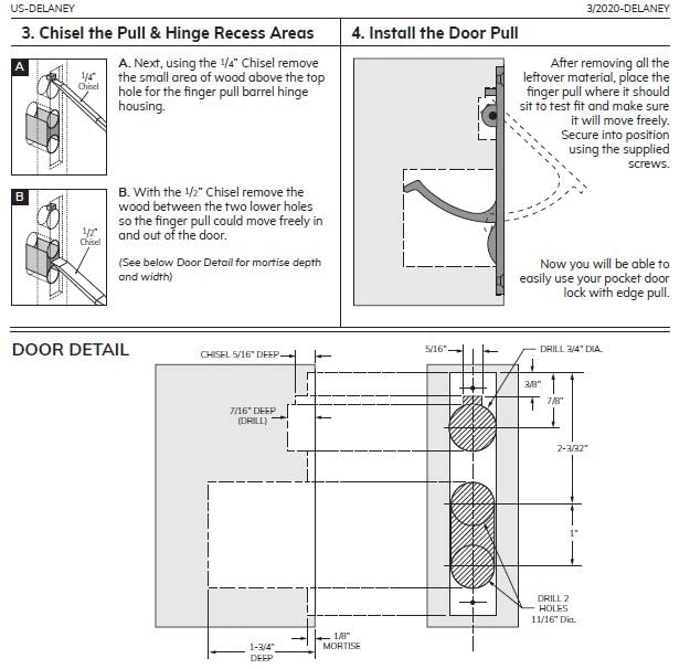 Buy Delaney Hardware 370109 Satin Nickel Contemporary Privacy Square