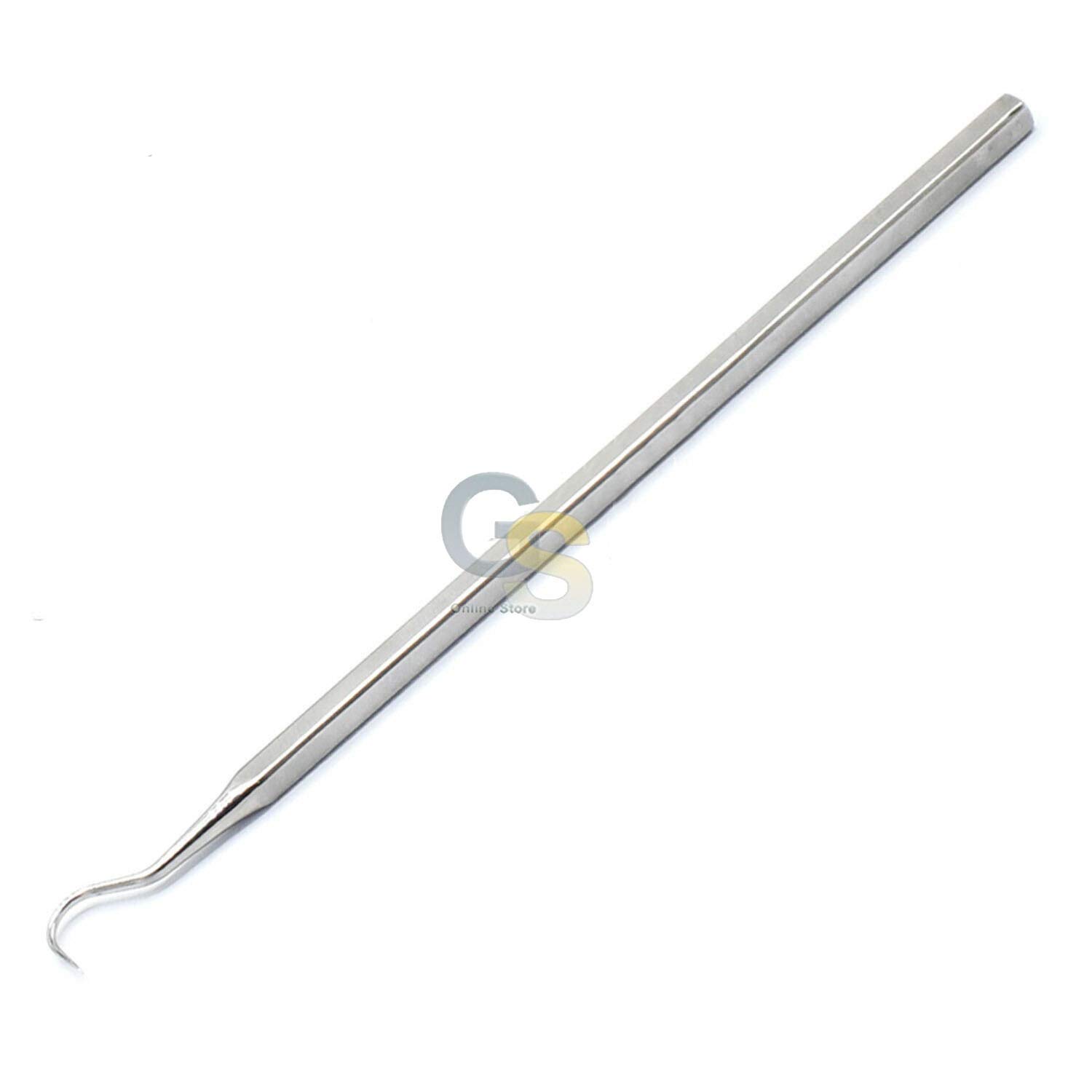 1 Stainless Steel Dental Pick Single End PR280 by G.S