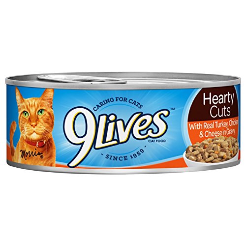 Photo 1 of 9Lives Hearty Cuts Wet Cat Food in Gravy