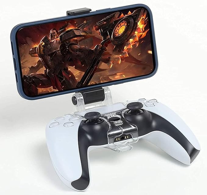 SAMSSIR P5 Controller Phone Mount Holder Clamp Smart Clip Compatible with PS5 Dualsense Controller Perfect Compatible with PS Remote Play Toy Review India (Iknoor World )