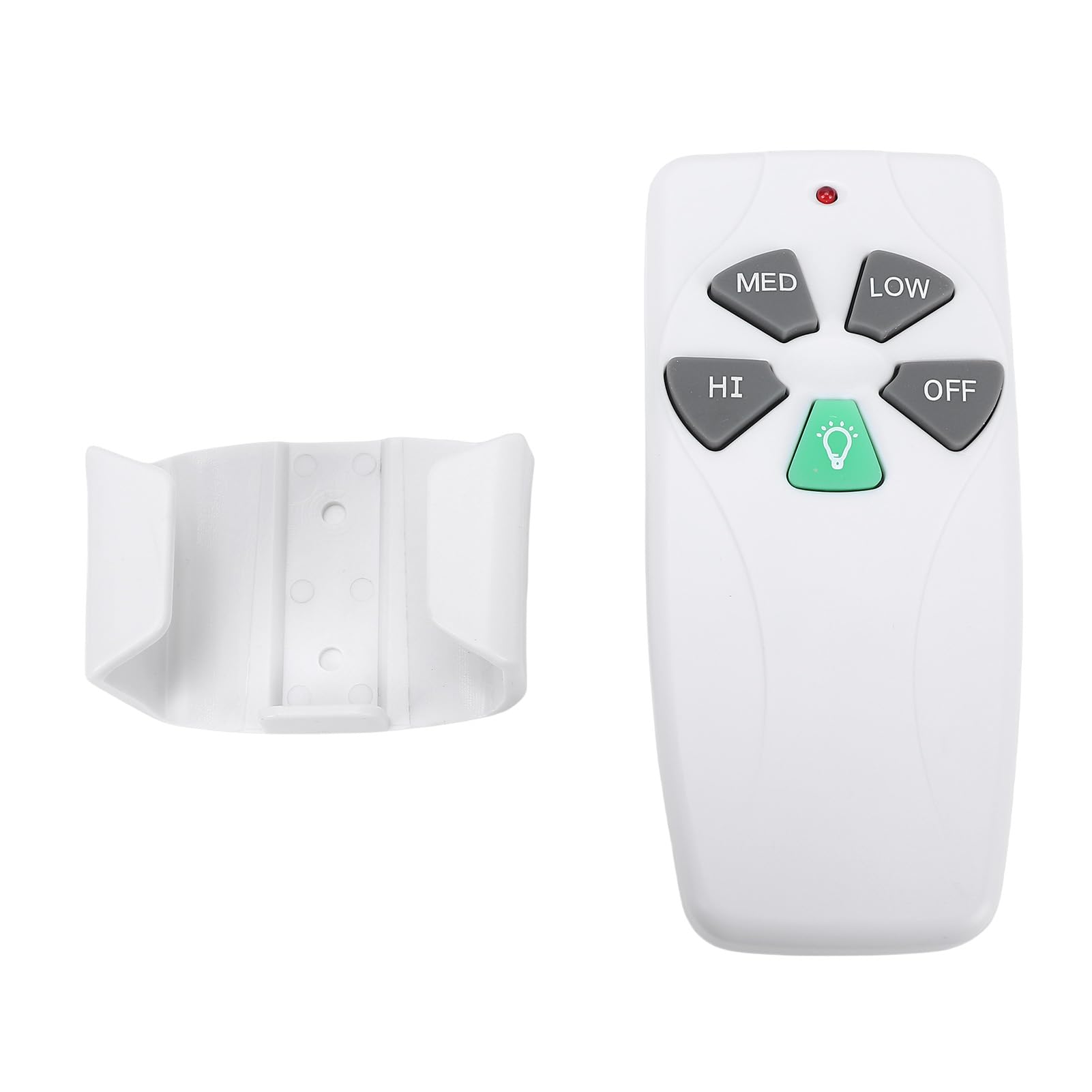 Syrisora Ceiling Fan Remote Control Replacement, 303.9MHz Remote with Light Dimmer for Harbor Breeze Allen+Roth Bay, Easy to Set with Mount Holder