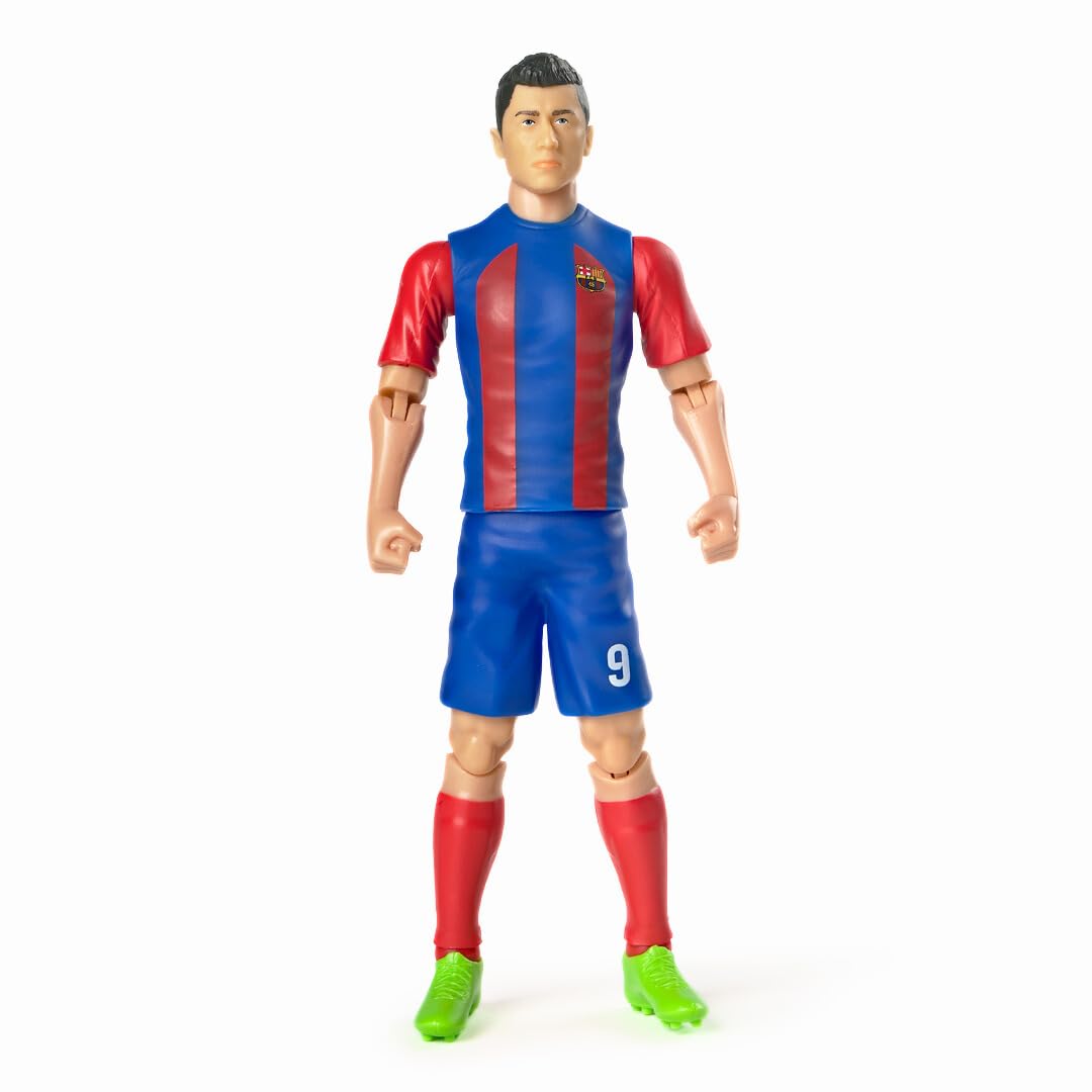 SS FC Barcelona Real Madridフィギュア 4体 Sockers Banbo Toys FC Barcelona Lewandowski 8