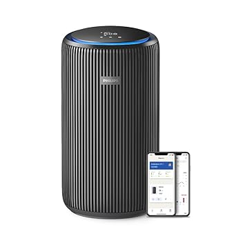 Philips AC4221 Smart Air Purifier for Home|Real Time AQI Display|Covers upto 700 sqft|Removes 99.97% of Virus,Allergen,Dust & PM2.5|50% Quieter|Filter Life Upto 9000 Hrs|Ideal for Living room - image, photos