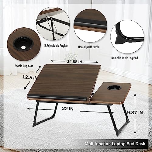 Kylinbigda LOVELY KOALA-1 Laptop Desk For Bed, Bed Table For Laptop, Laptop Stand For Desk, Folding Laptop Lap Desk With 5 Adjustable Angles thumb #2