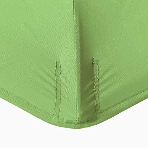 Image of ABCCANOPY 9ft Outdoor Umbrella Replacement Top Patio Umbrella Market Umbrella Replacement Canopy with 8 Ribs (Light Green)