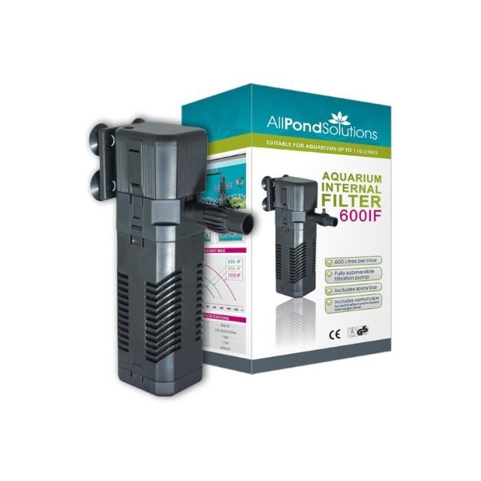 Buy AllPondSolutions Fish Tank Filter, 600IF Internal Aquarium Water