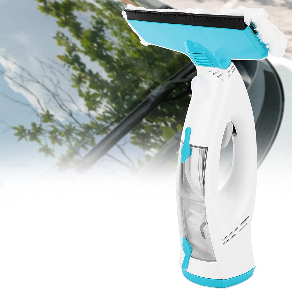 Limpiador de Ventanas 2 en 1, Aspirador Inal¨¢mbrico 10W Recargable, Port¨¢til y Eficiente para el Hogar, Dise?o Ahorro de Esfuerzo, Est¨¢ndar Europeo
