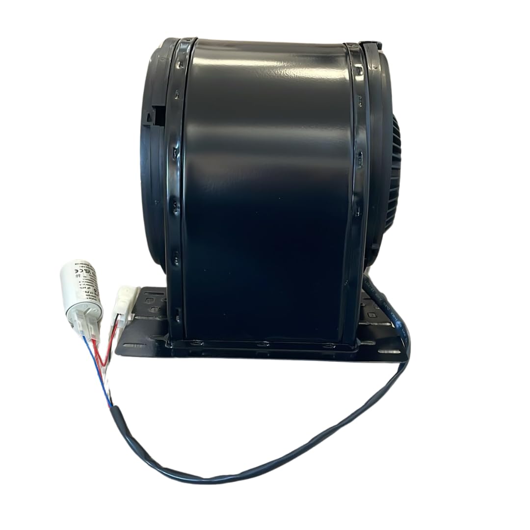 Xodo Store Ventilateur centrifuge longueur totale : 210 mm, dimensions de la buse : 160 x 92 mm, pour poêles à granulés DEVILLE, PUROS