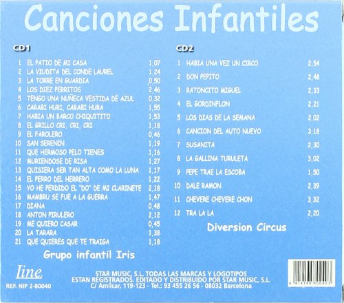 Canciones infantiles Vol. 1 - Vol. 2