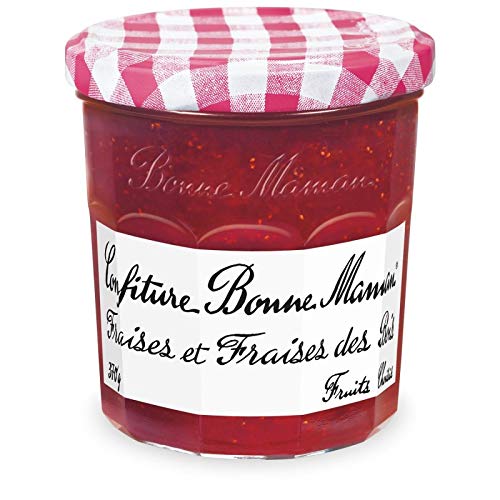 Confiture de fraises et fraises des bois Bonne Maman 370g pour les amateurs de fraisesfreshies - Gourmandises sucrées id
