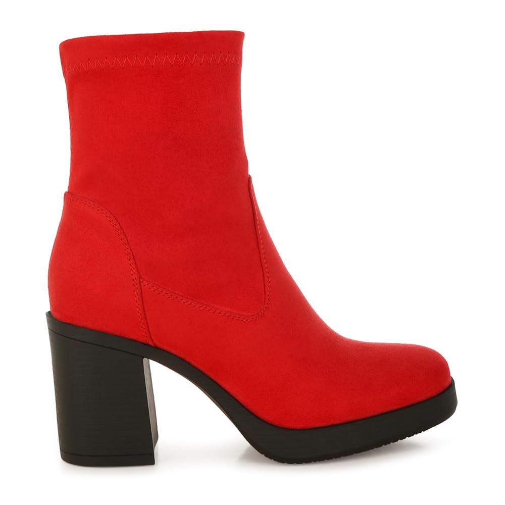 London Rag Enito Microfiber Sock Boots