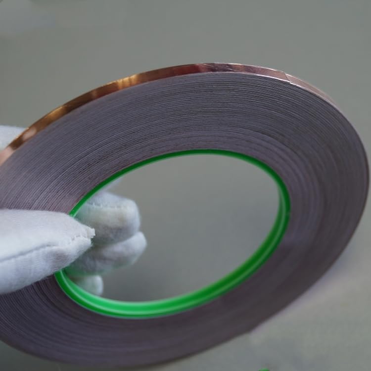 Taśma z folii miedzianej przewodzącej do badań laboratoryjnych | Materiał eksploatacyjny do urządzeń OPV(WxL:5mm x 50m)