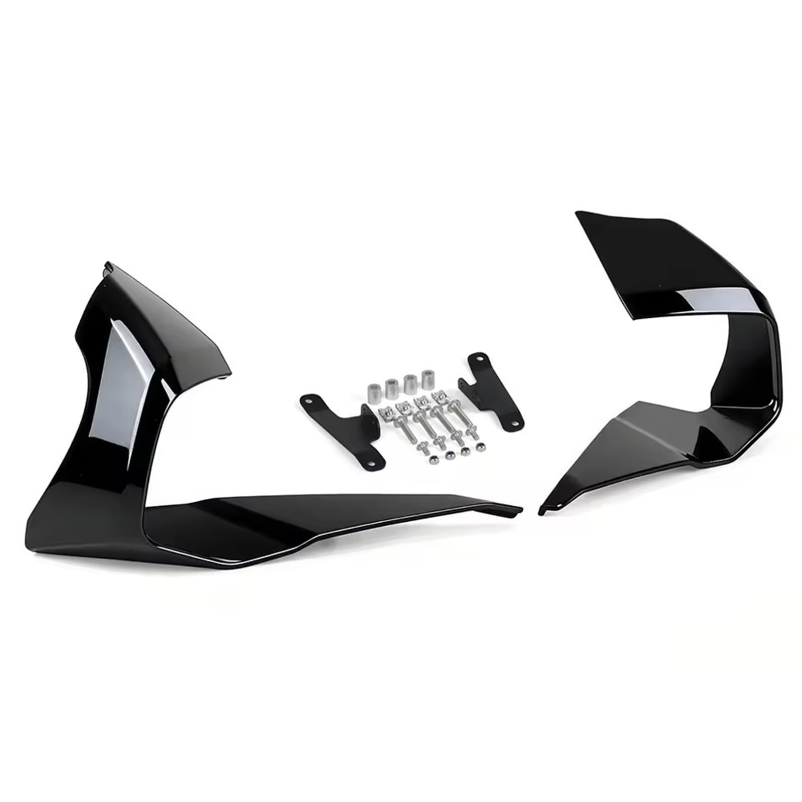 Adatto per Kawasaki ZX6R Zx6r ZX-6R 2024-2026 Ala laterale Spoiler anteriore Ala Carena Fissa Labbro inferiore Aerodinamico Kit spoiler anteriore